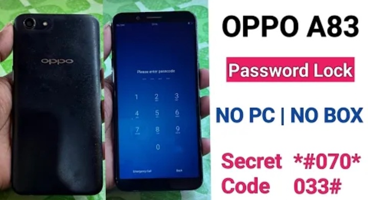 Oppo Password UnLock without PC 2025.